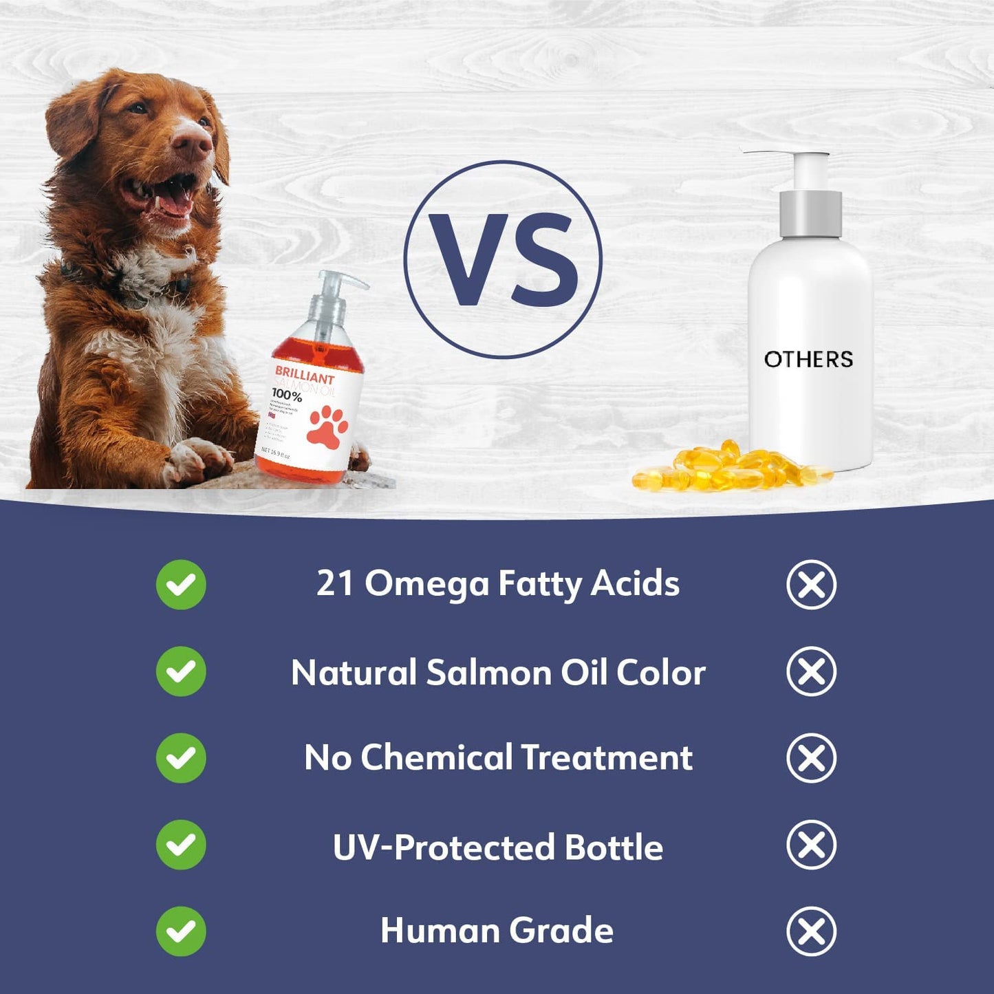 Brilliant Salmon Oil – 100% Pure Calm Fuel