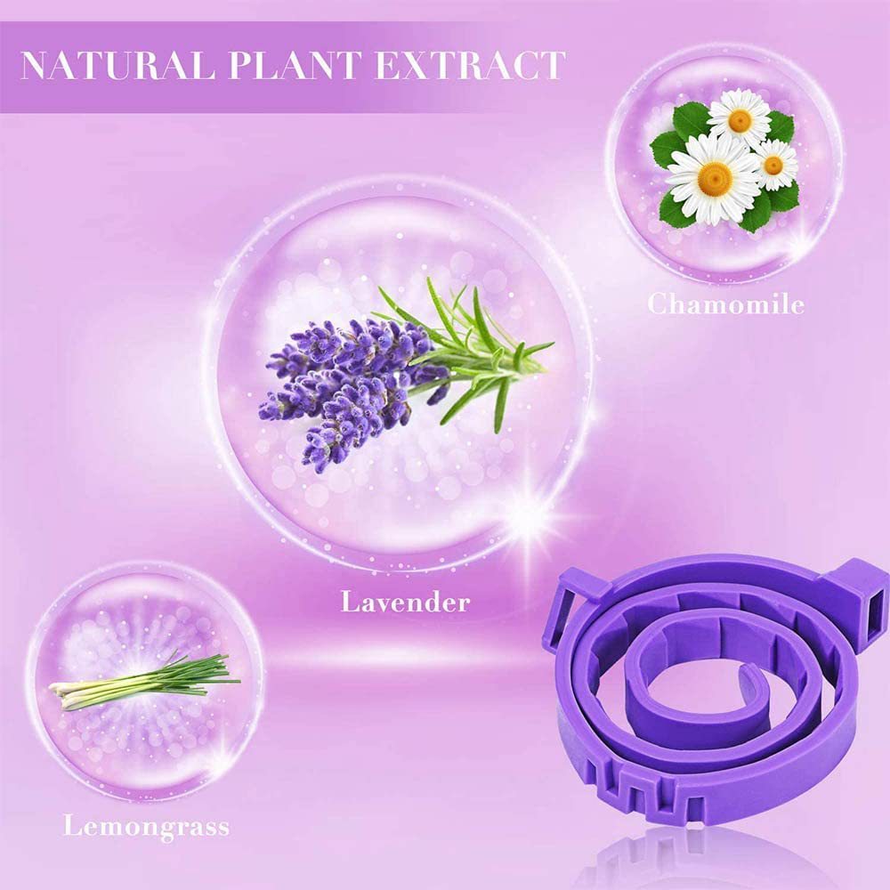 Calming Collar – Gentle Vibes, Wrapped in Purple
